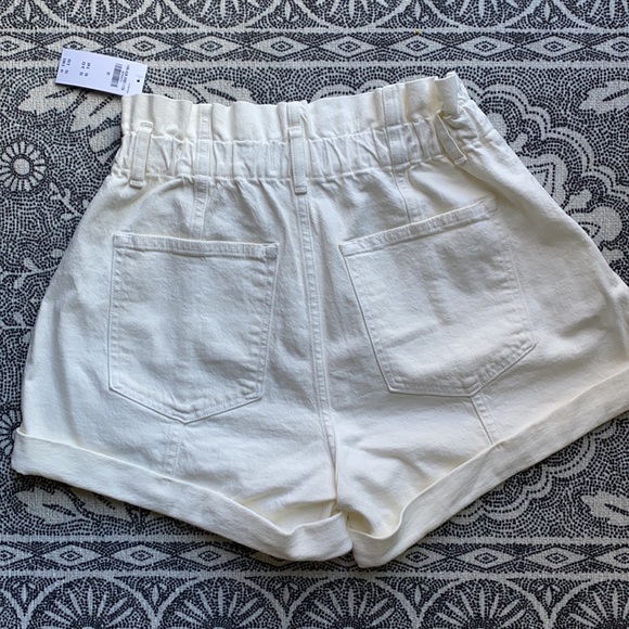 BNWT Abercrombie denim paper bag shorts - Picture 11 of 13